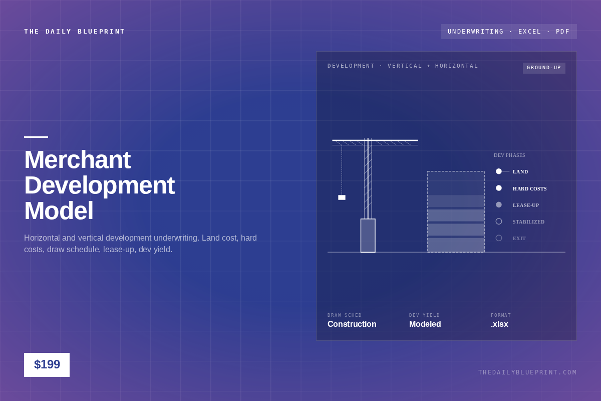 Merchant Development Underwriting Model