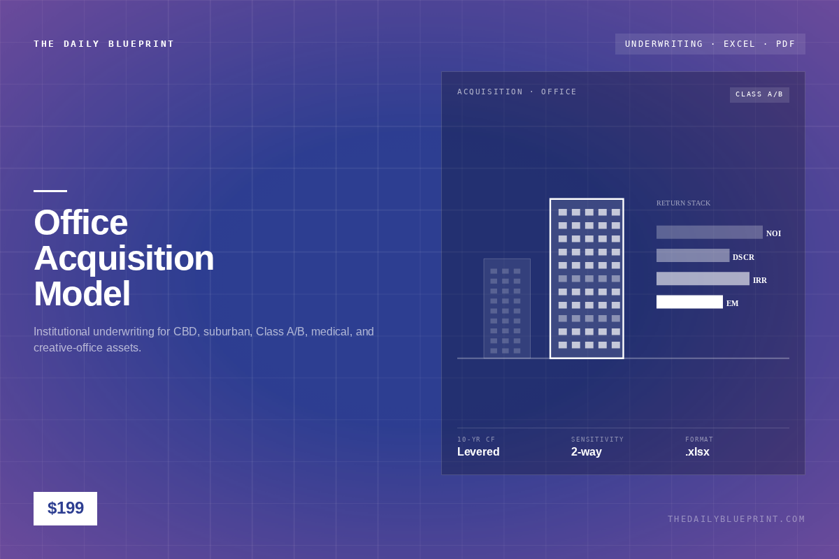 Office Acquisition Underwriting Model